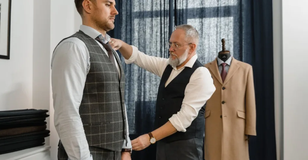découvrez nos costumes sur mesure alliant élégance et confort, conçus spécialement pour s'adapter parfaitement à votre style et à votre silhouette.